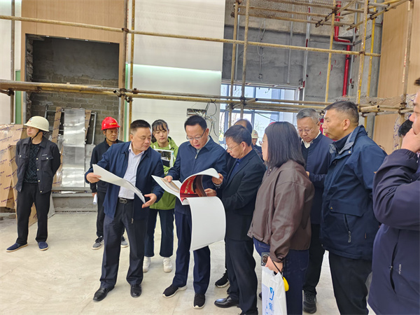 11月7日，洪董陪同汪凱書記一行督導(dǎo)行知學(xué)校一期工程項(xiàng)目.jpg