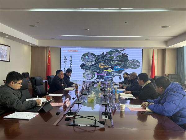 12月19日，安徽寶坤文旅集團(tuán)赴徽投集團(tuán)調(diào)研石潭村精品示范村建設(shè)運(yùn)營情況，洪董，吳書記陪同調(diào)研。.jpg