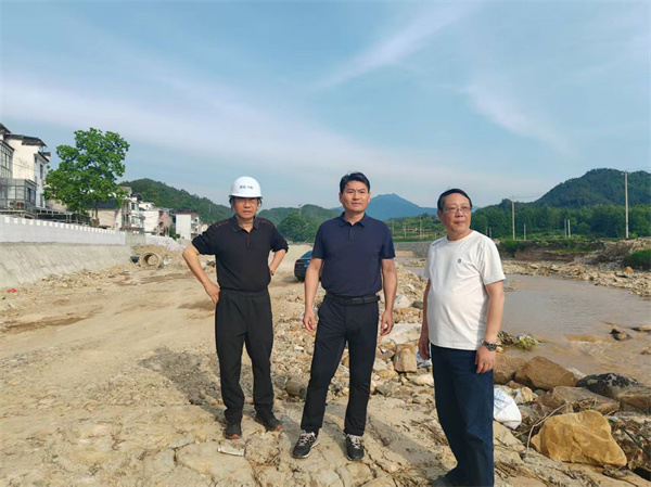 5月30日，程縣長帶隊檢查桂溪河9標(biāo)工地.jpg
